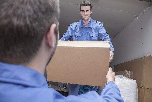 Professional removals planning in Parkroyal with moving boxes and transport preparation
