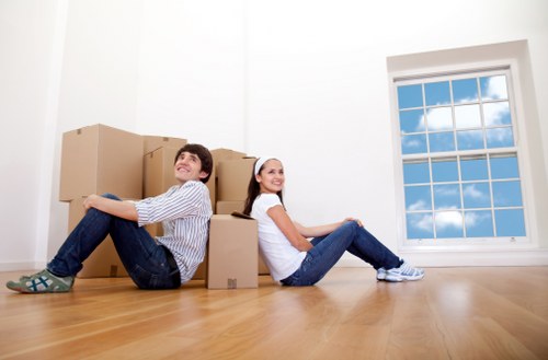 Commercial office relocation logistics in Parkroyal business district